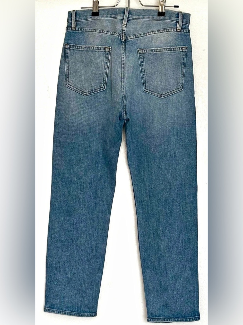 FRAME Le Original Straight-Leg Jeans Blue Waist 28 - Picture 2 of 4